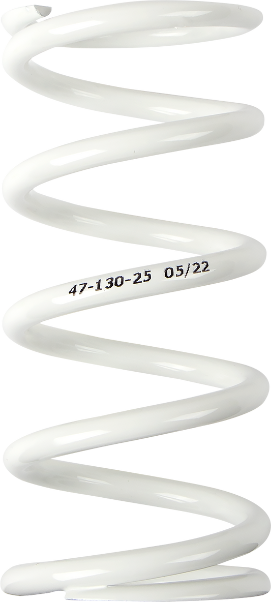 MOOSE OFFROAD Shock Spring 1312-0941 - 47mm OD, 25 N/mm Rate, White