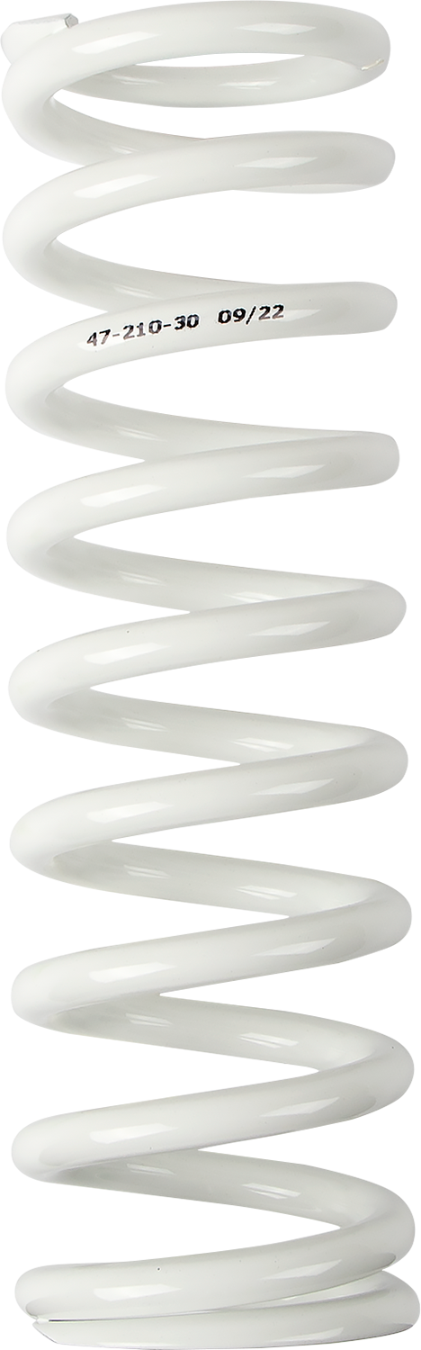 Moose Offroad Shock Spring 47mm OD - 30 N/mm - White (Part #1312-0947)