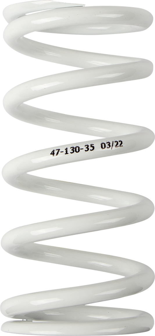 MOOSE OFFROAD Shock Spring 1312-0943 - 47mm OD, 35 N/mm, White