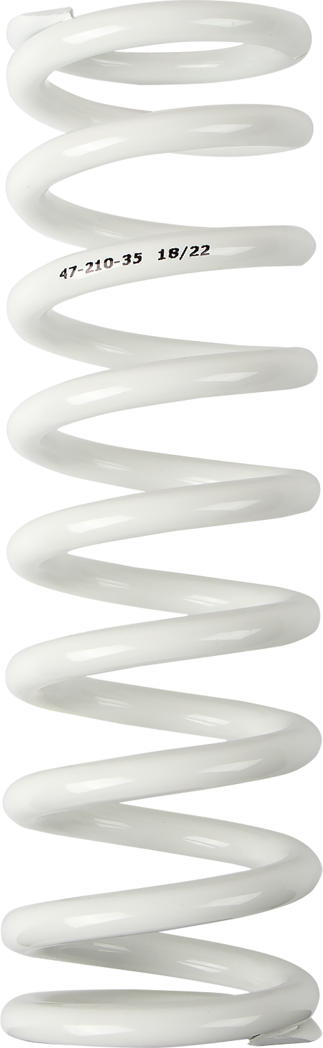 Moose Offroad Shock Spring 1312-0948 – 47mm OD, 35 N/mm Rate, White