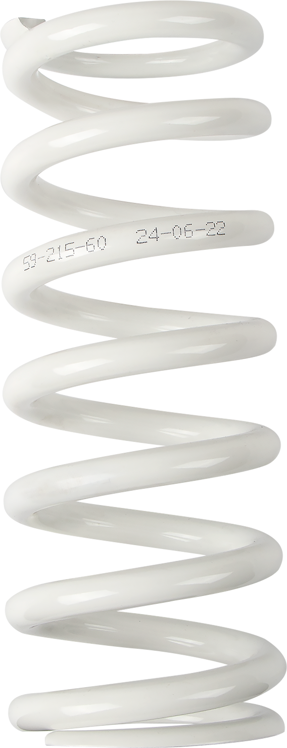 Moose Offroad Shock Spring 1312-0960 – 59 mm OD, 60 N/mm Spring Rate, White