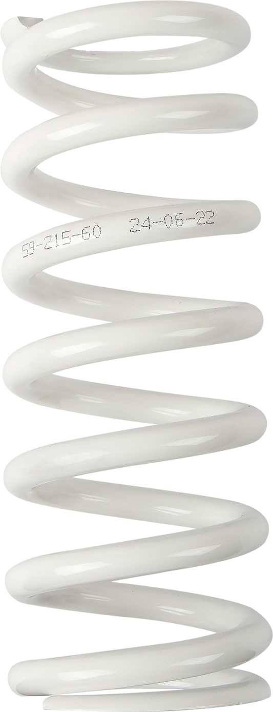 Moose Offroad Shock Spring 1312-0960 – 59 mm OD, 60 N/mm Spring Rate, White