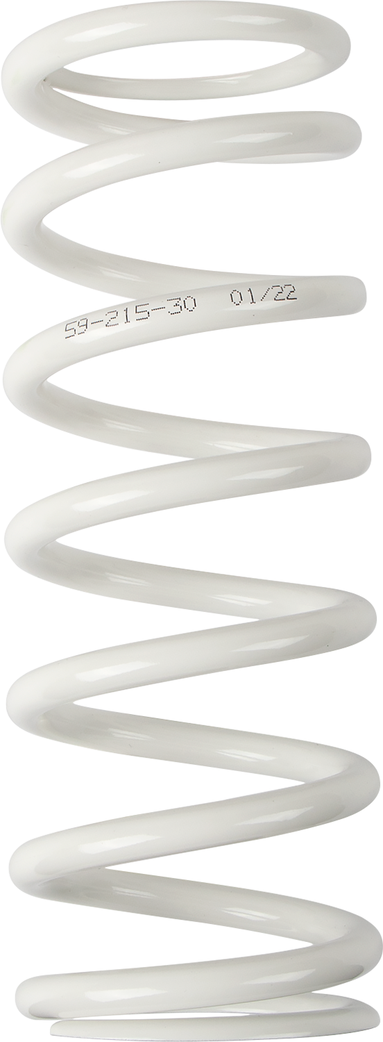 MOOSE OFFROAD Shock Spring 1312-0955 - 59mm OD, 30 N/mm, White