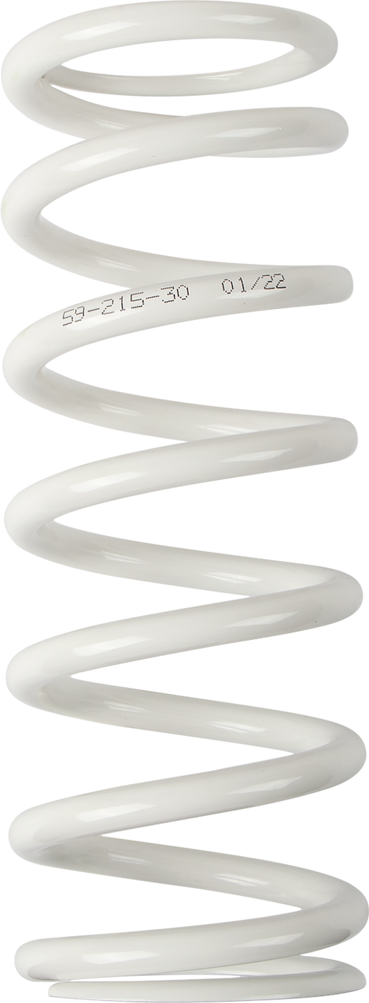 MOOSE OFFROAD Shock Spring 1312-0955 - 59mm OD, 30 N/mm, White