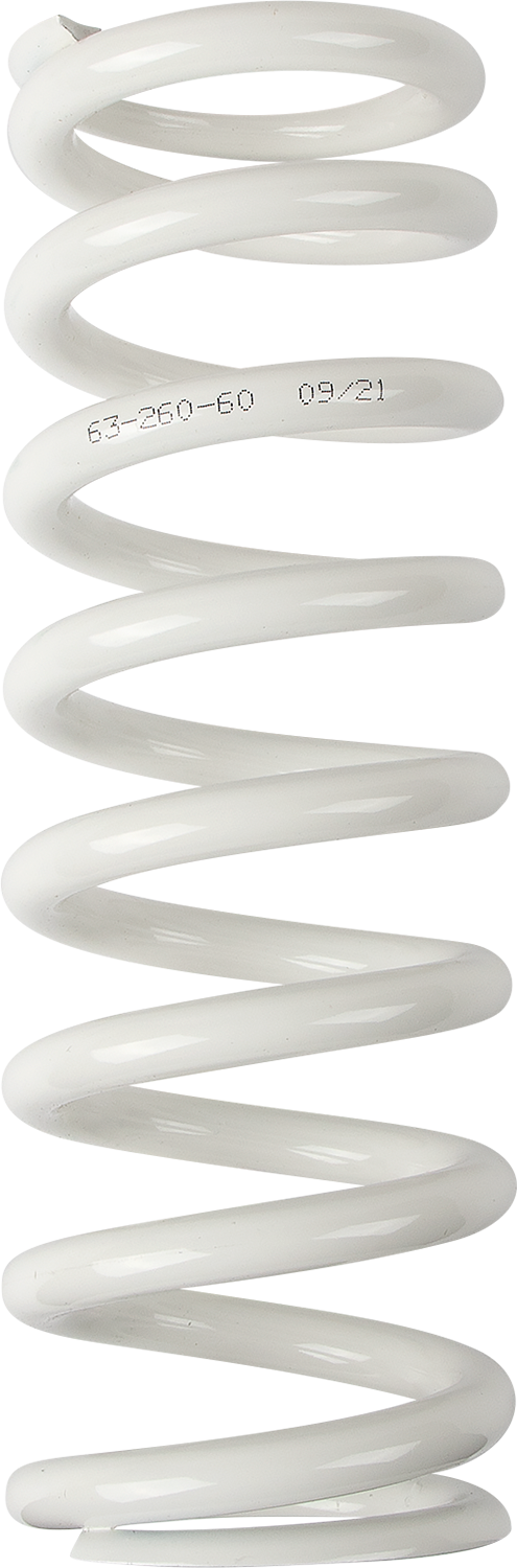 MOOSE OFFROAD Shock Spring - 2.5-inch Diameter, 60 N/mm Rate, White - Part 1312-0984