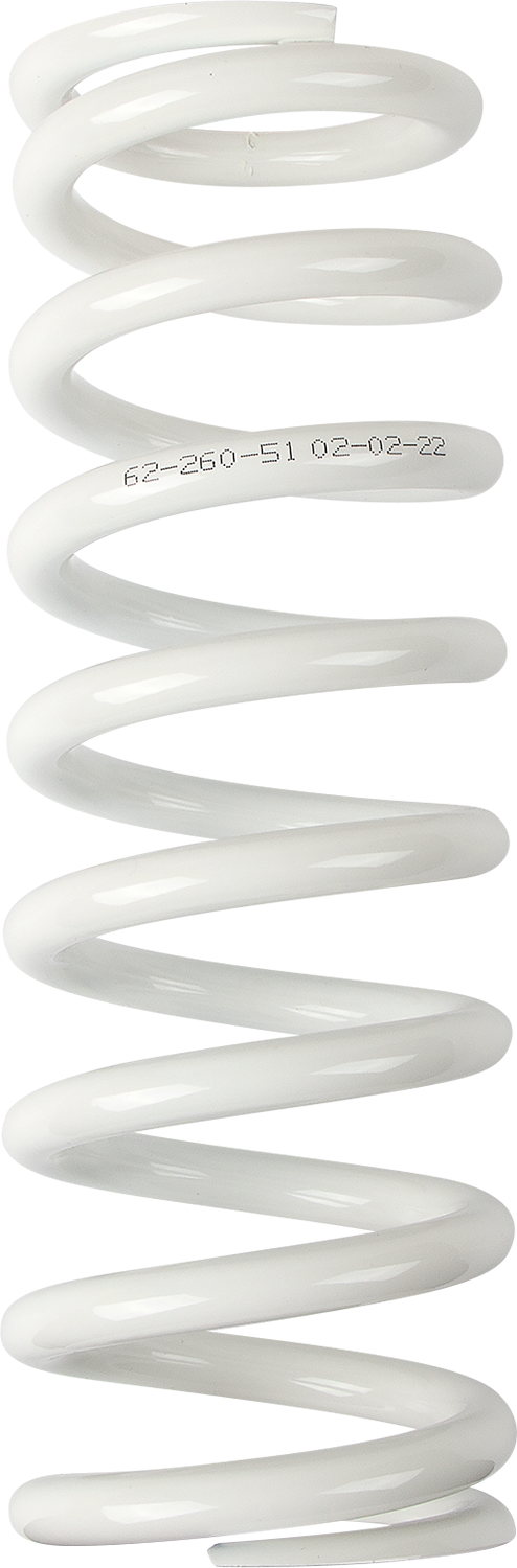 MOOSE OFFROAD Shock Spring 63mm OD, 51 N/mm, White - Part 1312-0981