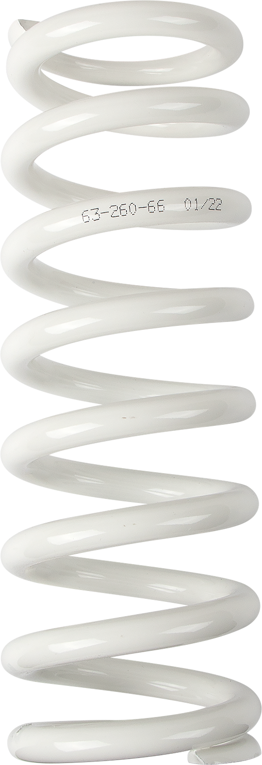 Moose Offroad Shock Spring 1312-0986 – 63mm OD, 66 N/mm Spring Rate, White