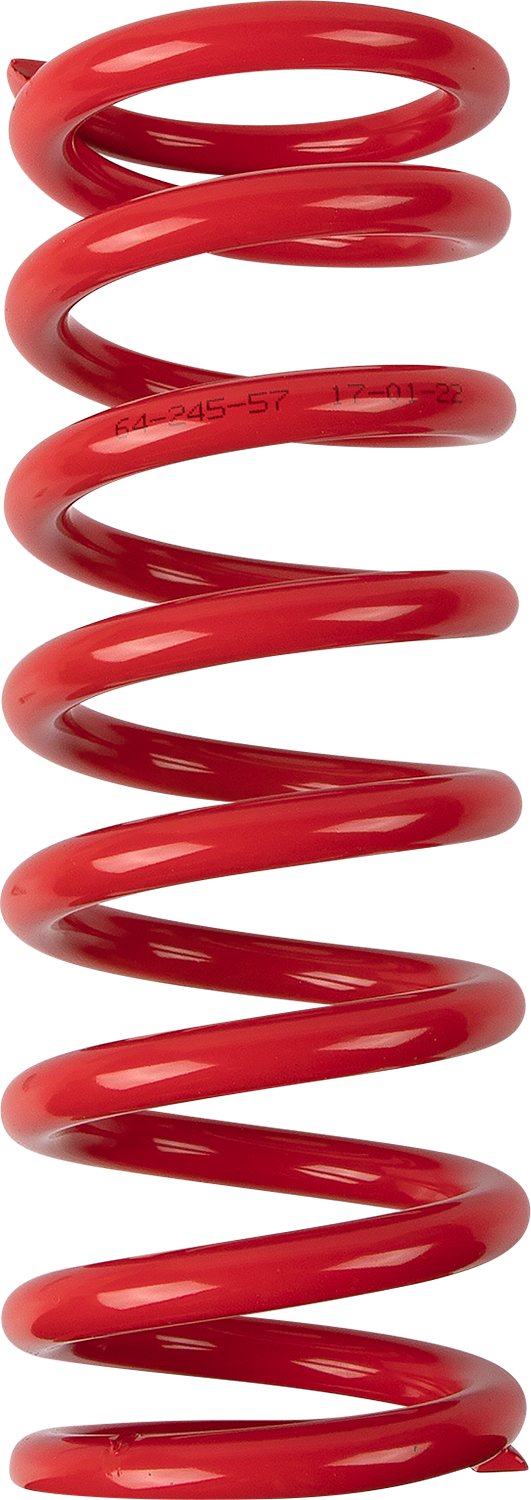 Moose Offroad Shock Spring 64/66mm OD – 57 N/mm - Red, Part Number 1312-0992