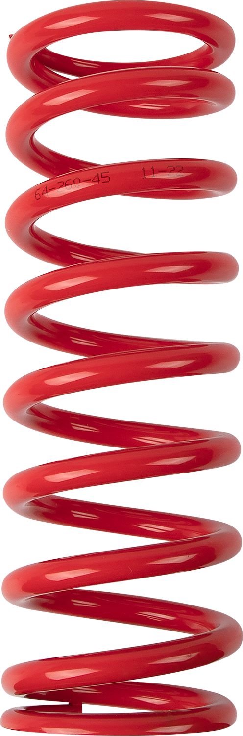 Moose Offroad Shock Spring 64/66mm OD - 45 N/mm Red Part 1312-0996
