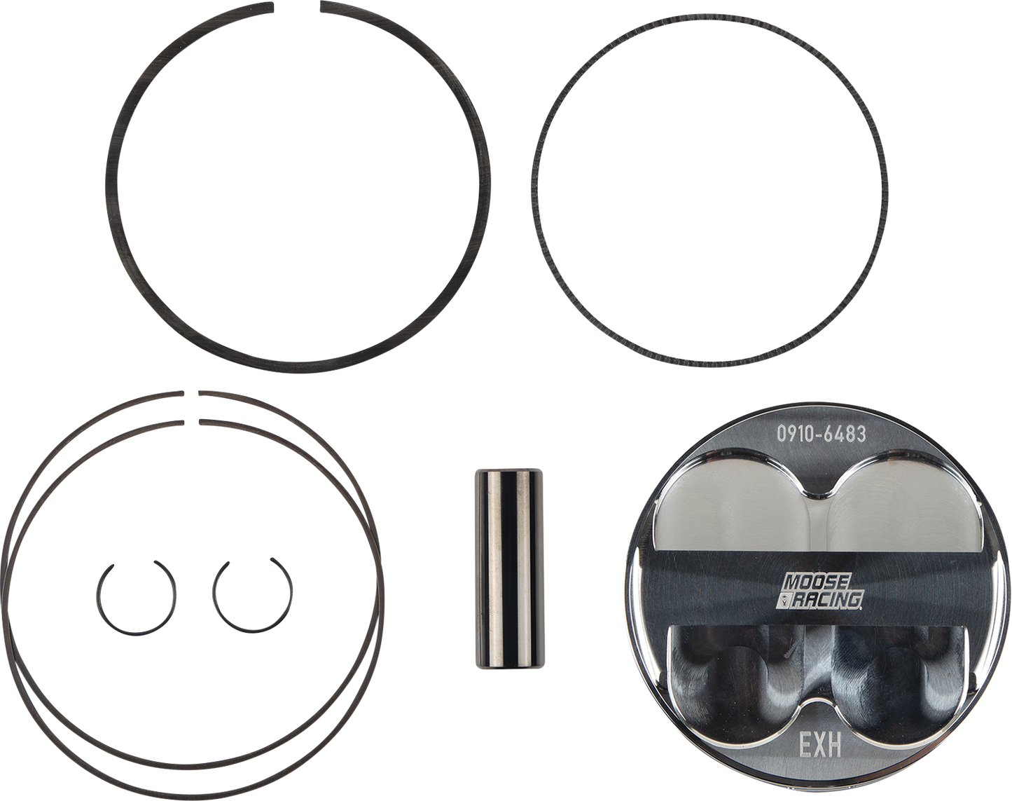 Moose Offroad Yamaha MPX1068 Piston Kit - 97.00 mm with Diamond-Like Carbon Wrist Pin