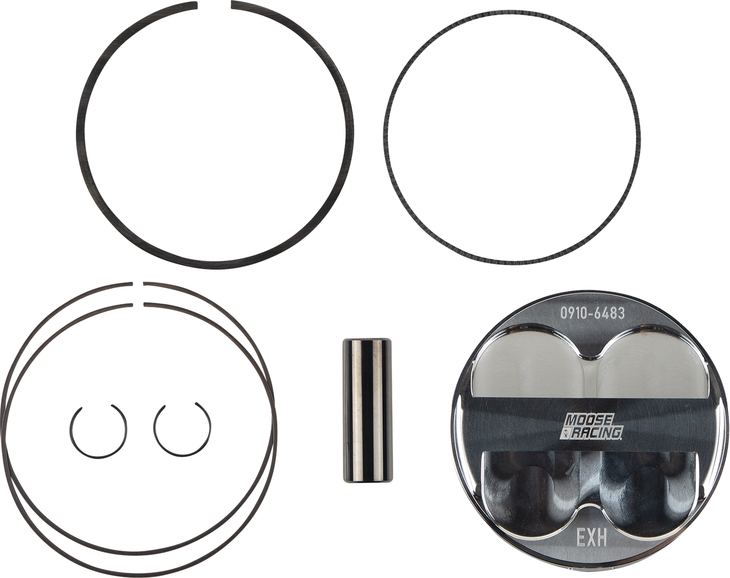 Moose Offroad Yamaha MPX1068 Piston Kit - 97.00 mm with Diamond-Like Carbon Wrist Pin