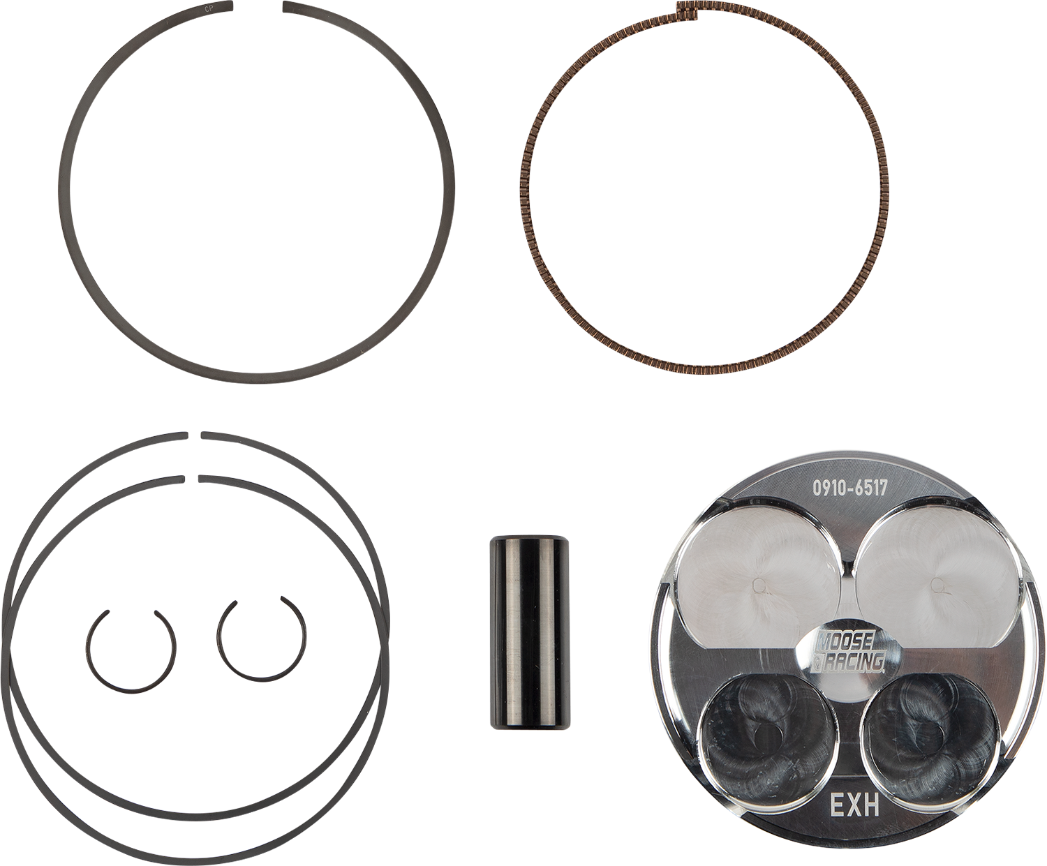 MOOSE OFFROAD Piston Kit - 77.00 mm for Yamaha MPX1089