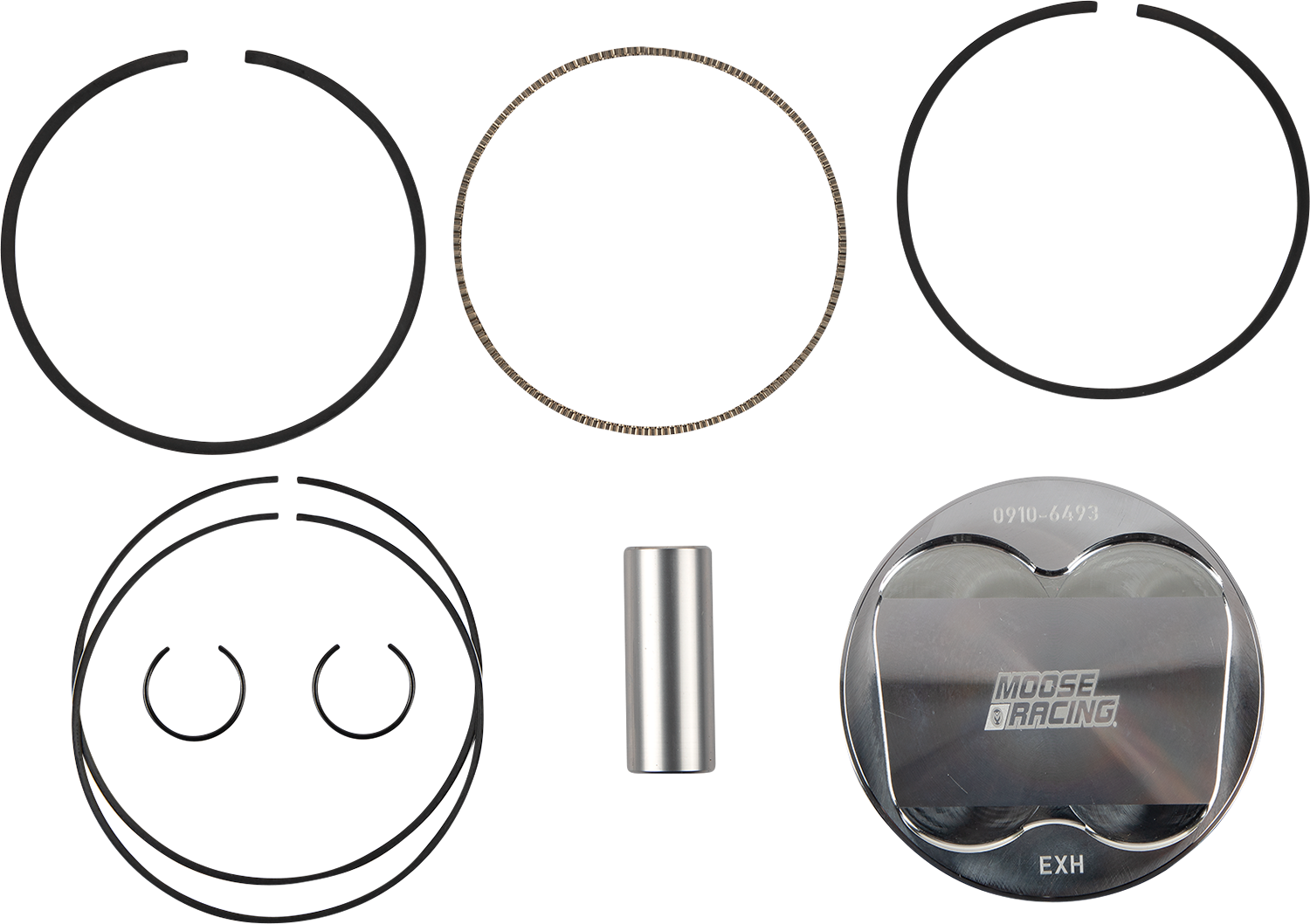 MOOSE Offroad Suzuki MP4051A Piston Kit - 104.00 mm for Enhanced Performance and Durability