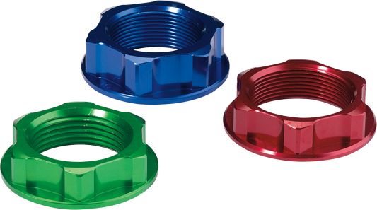 MOOSE OFFROAD Steering Stem Nut - Green C23-2241GN