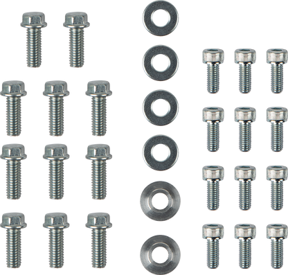 Moose Offroad Billet Radiator Guards for Beta 12-4024 - Silver