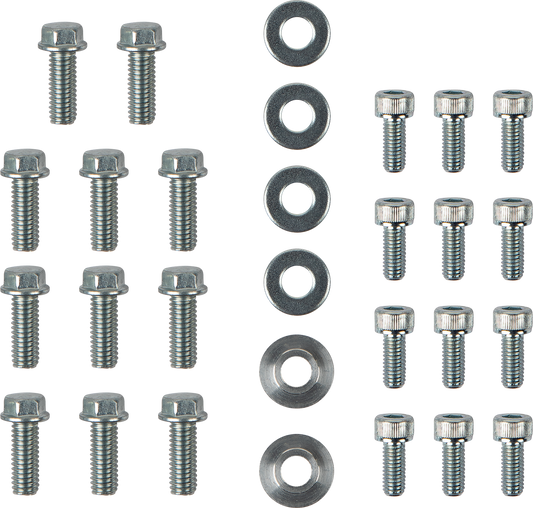 Moose Offroad Billet Radiator Guards for Beta 12-4024 - Silver