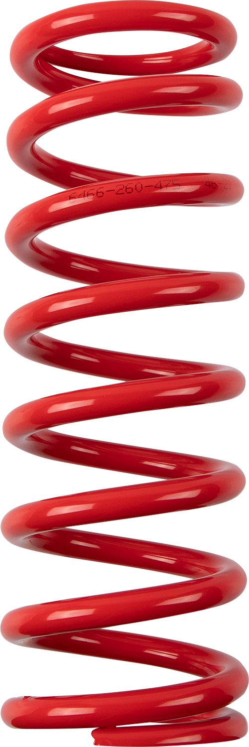 Moose Offroad Shock Spring 64/66mm OD - 47.5 N/mm - Red, Part Number 1312-0997