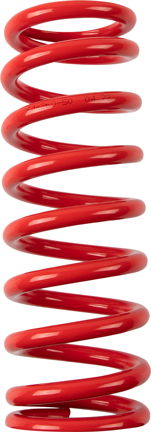 Moose Offroad Shock Spring 1312-0998 - 64/66 mm OD, 50 N/mm, Red