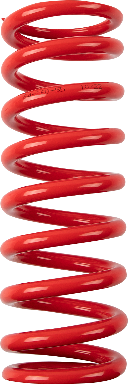 MOOSE OFFROAD Shock Spring 1312-1000 - 64/66 mm OD, 55 N/mm Rate, Red