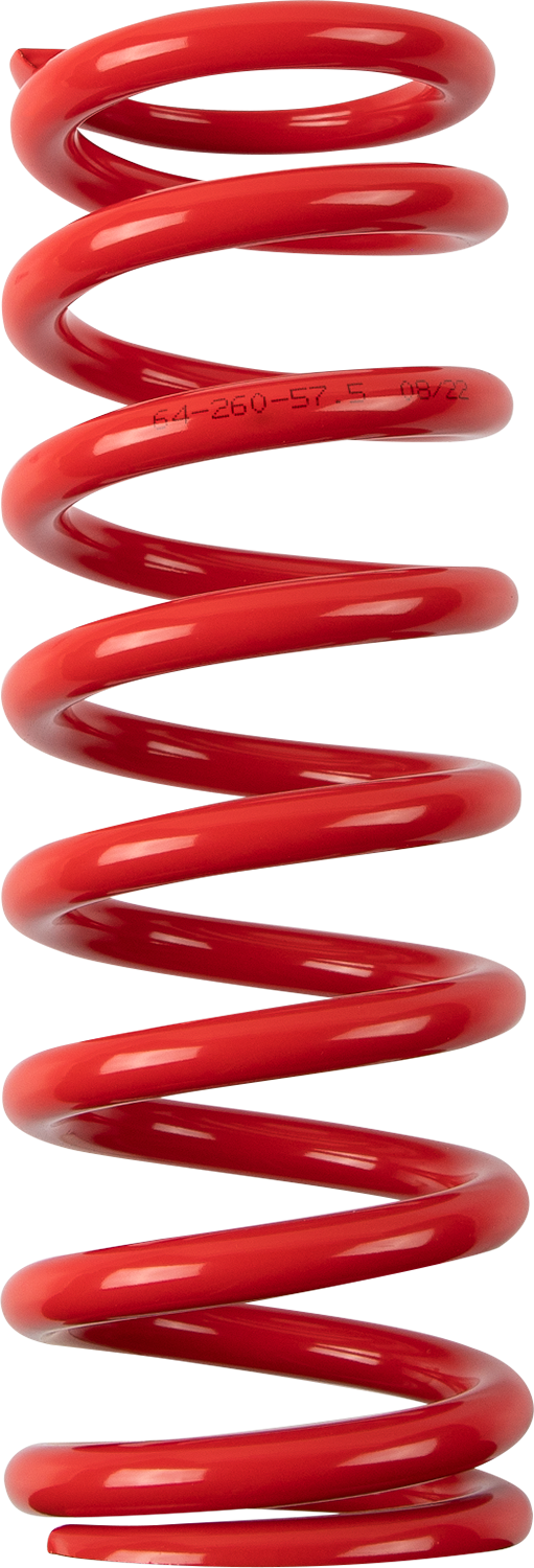 MOOSE Offroad Shock Spring 64/66 mm OD, 57.5 N/mm Red 1312-1001