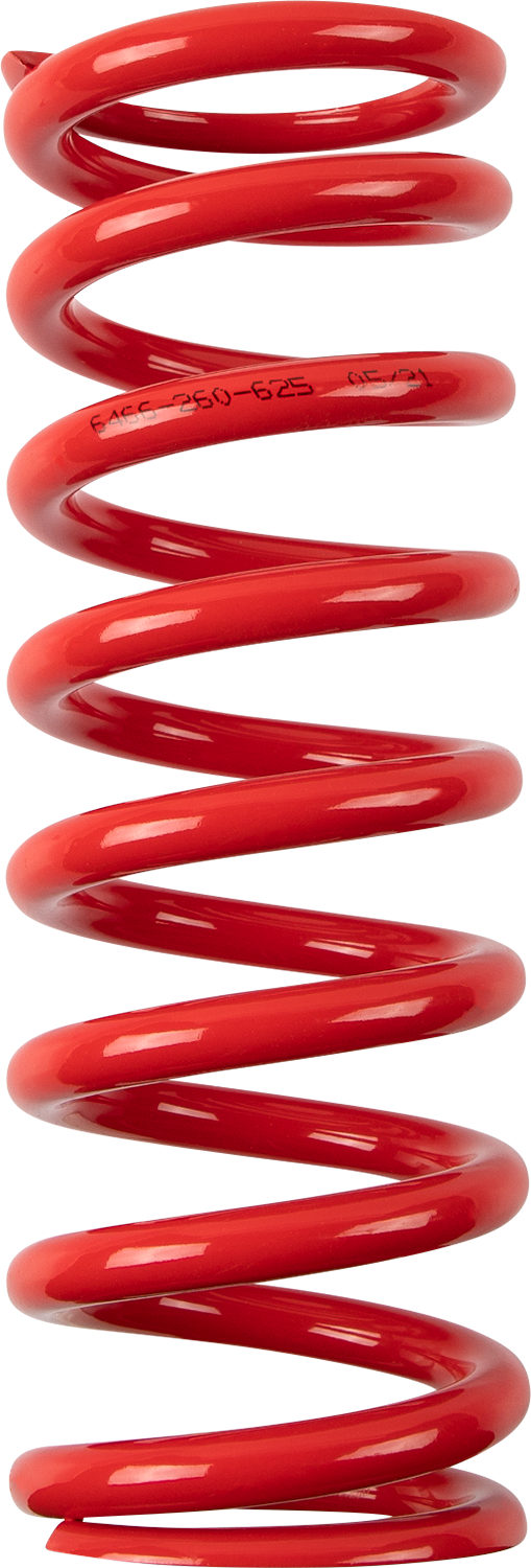 MOOSE OFFROAD Shock Spring 64/66 mm OD, 62.5 N/mm, Red - Part 1312-1003