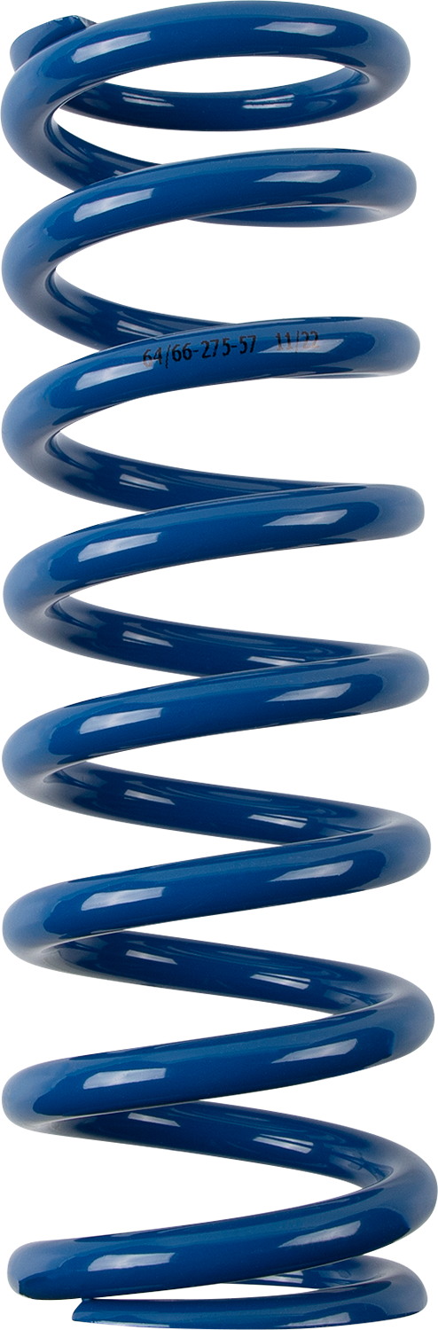 MOOSE OFFROAD Shock Spring 1312-1009 for Off-Road Vehicles, 64/66 mm OD, 57 N/mm, Blue