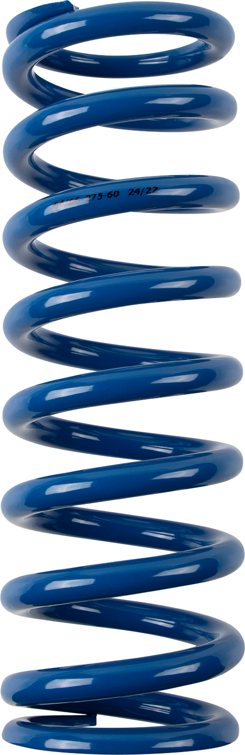 Moose Offroad Shock Spring 64/66mm OD, 60 N/mm, Blue - Part 1312-1010