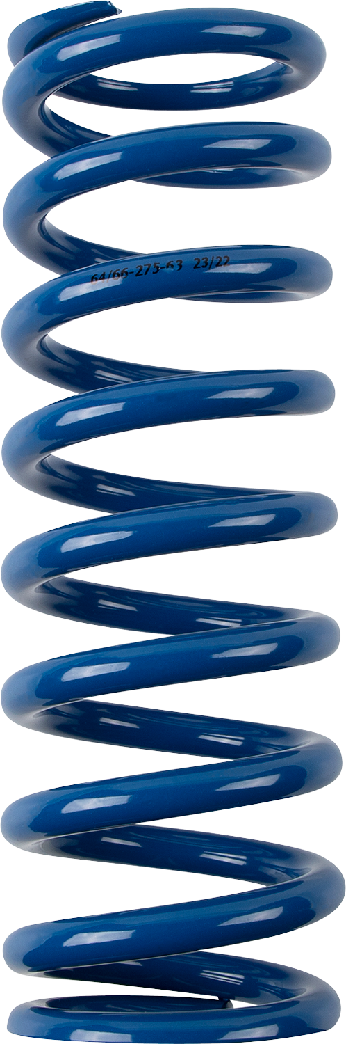 Moose Offroad Shock Spring 1312-1011 – 64/66 mm OD, 63 N/mm, Blue