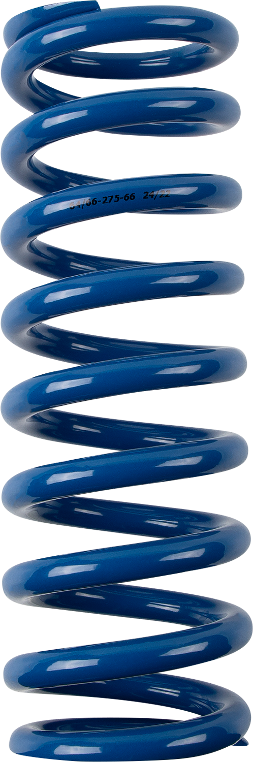 Moose Offroad Shock Spring 64/66mm OD - 66 N/mm Blue Part 1312-1012