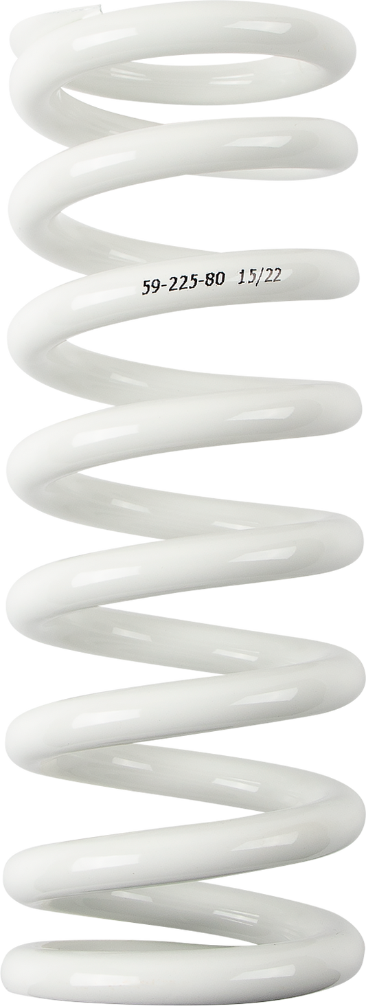 MOOSE OFFROAD Shock Spring 1312-1024 – 59mm OD, 80 N/mm, White