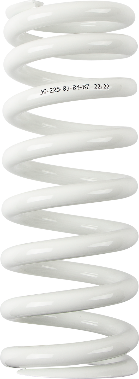 MOOSE OFFROAD Shock Spring 1312-1025 - 59 mm OD, 81/84/87 N/mm - White