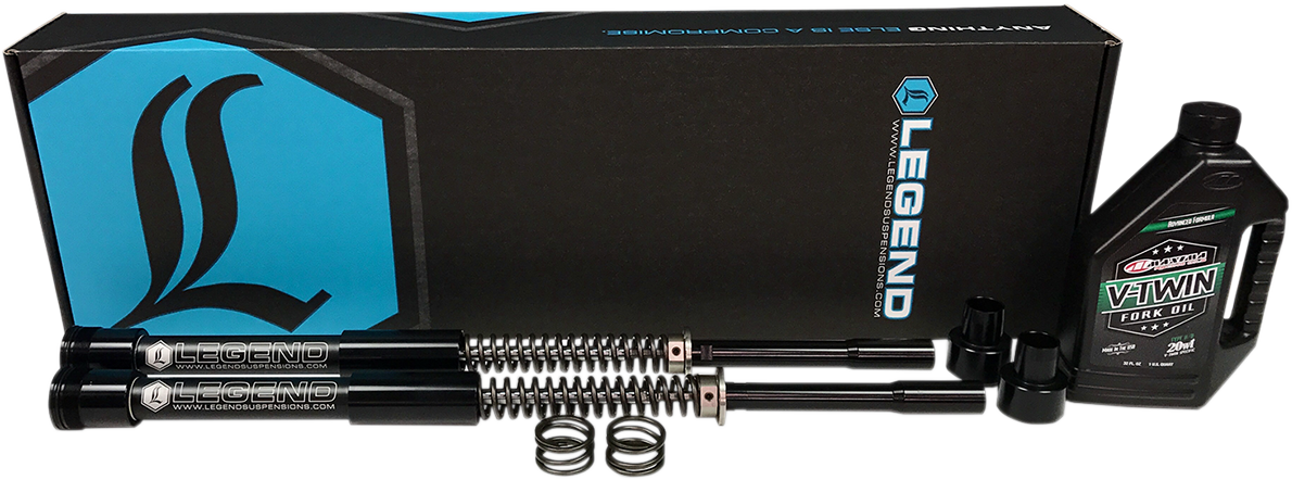 Legend Suspension AXEO23 Front End Suspension for 23" Wheels on FLH 2014-2016 Models