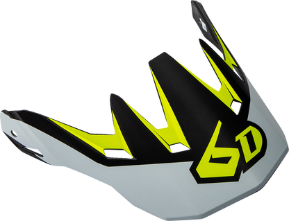 6D Helmets ATR-2Y Youth Helmet Visor - Neon Yellow Drive Model 72-4134