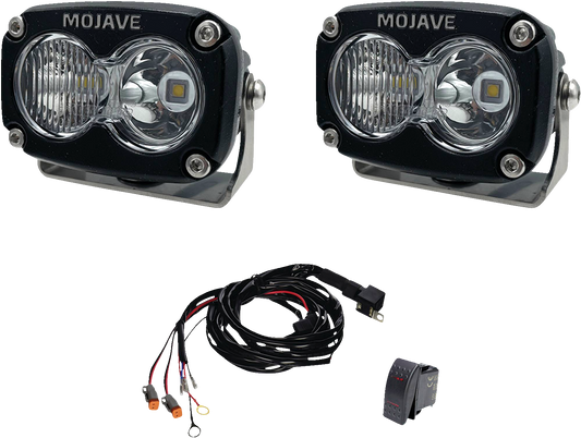 ALL BALLS LED Racing Light Kit - 2 x 3 Inches TLM2X3-KIT with Waterproof Design