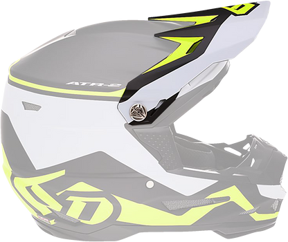 6D Helmets ATR-2Y Youth Helmet Visor - Neon Yellow Drive Model 72-4134