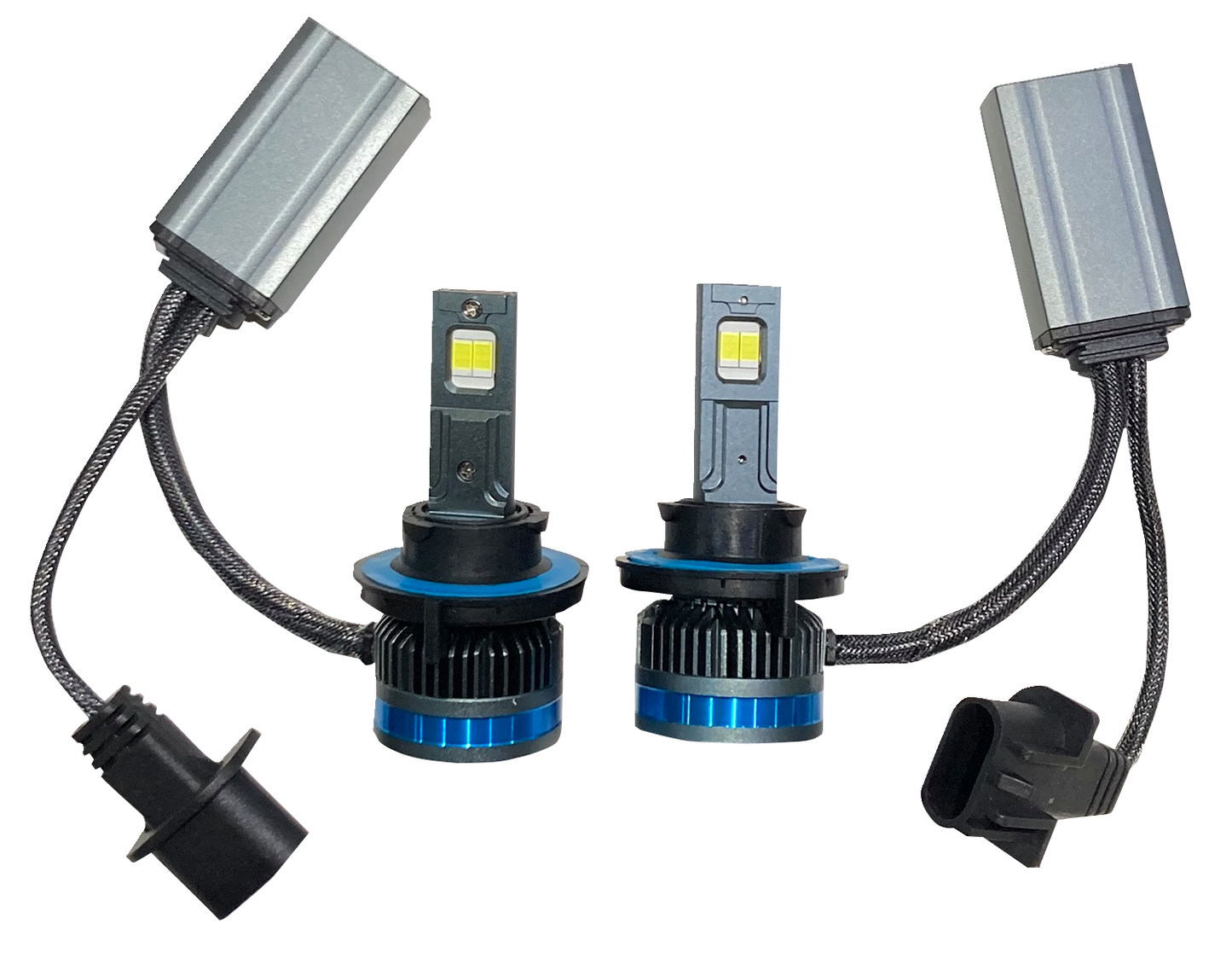 BRITE-LITES H13 Headlight Bulb Kit - BL-H13F9LED for 12V Vehicles