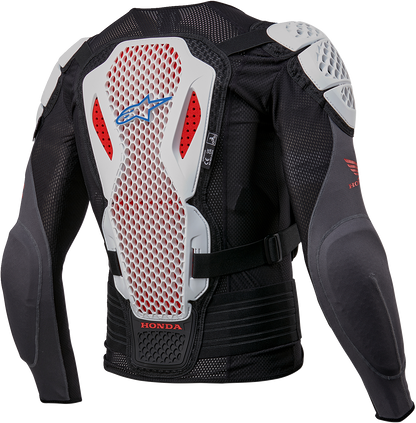 Alpinestars Honda Bionic Plus v2 Protection Jacket - Medium, Black/White/Blue/Bright Red, Part 6506023-1272-M
