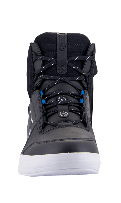 Alpinestars Chrome Waterproof Shoes - Black and White, US 12 / EU 45.5, Part 2543123-157-12