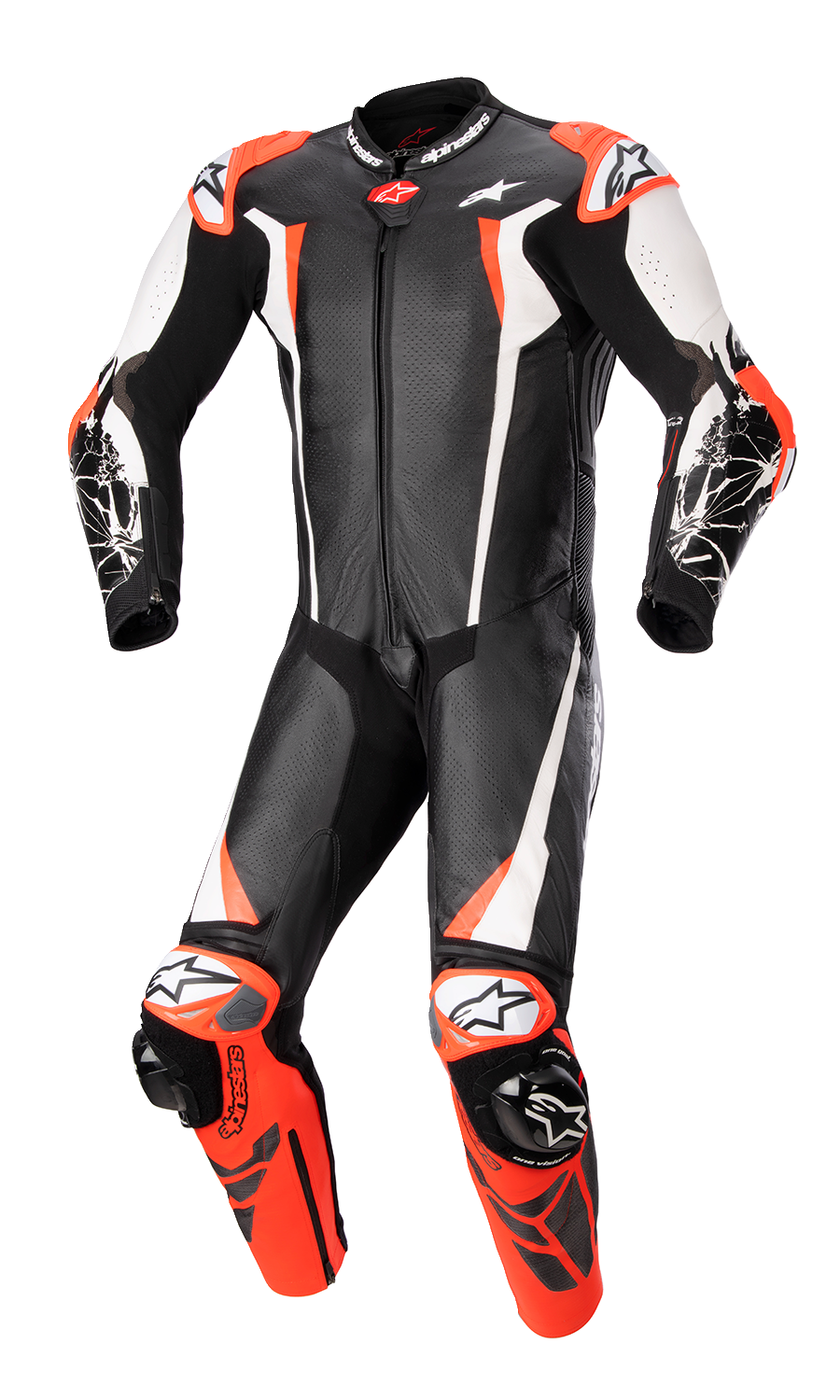 Alpinestars Racing Absolute v2 1-Piece Leather Suit – US 46 / EU 56 with Tech-Air® 10 Compatibility