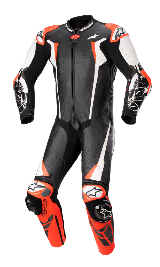 Alpinestars Racing Absolute v2 1-Piece Leather Suit – US 46 / EU 56 with Tech-Air® 10 Compatibility