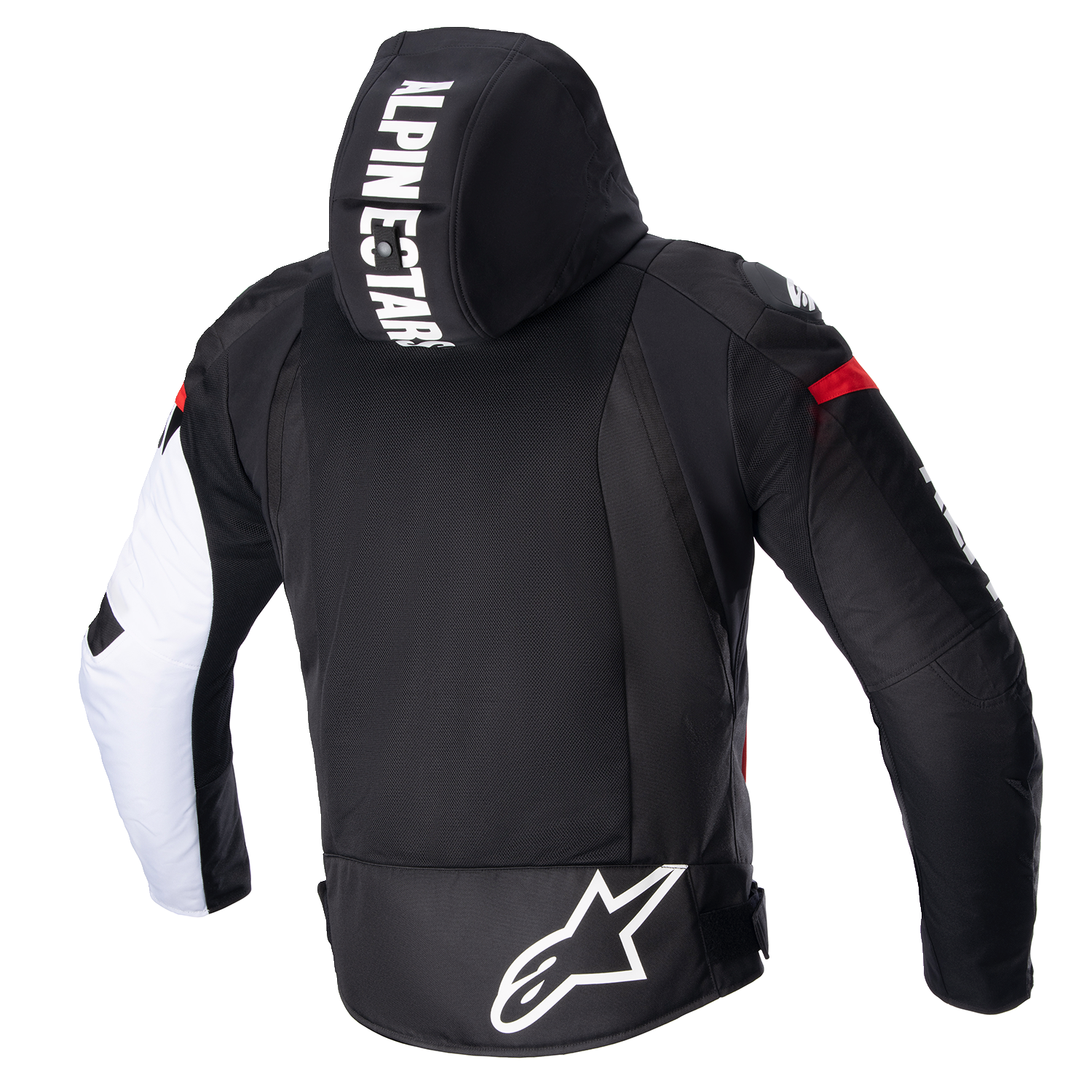 ALPINESTARS Zaca Air Jacket - Black/White/Red - Small 3306423-1231-S