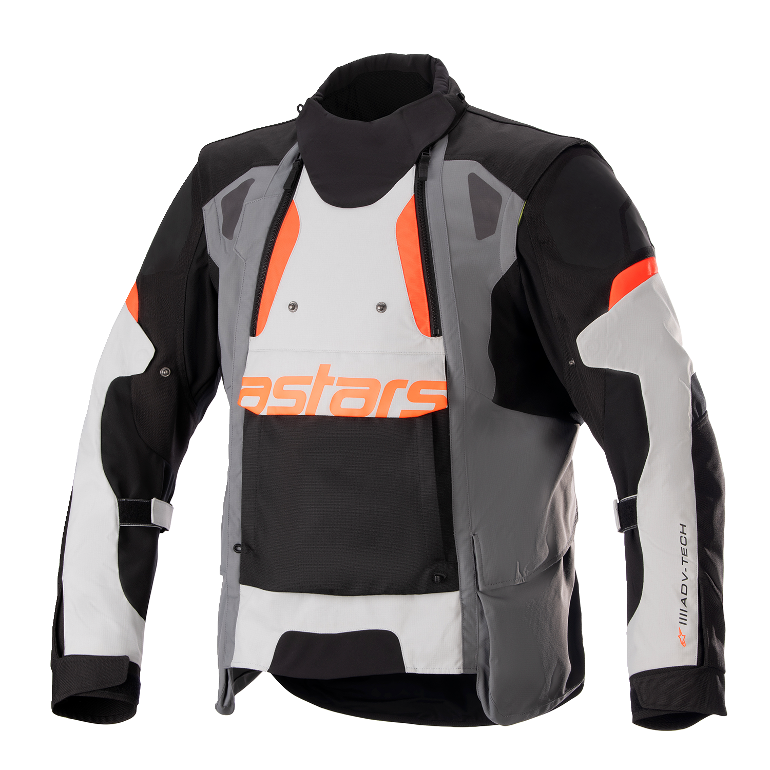 ALPINESTARS Halo Drystar® Jacket - Gray/Black - 3XL 320482290493X