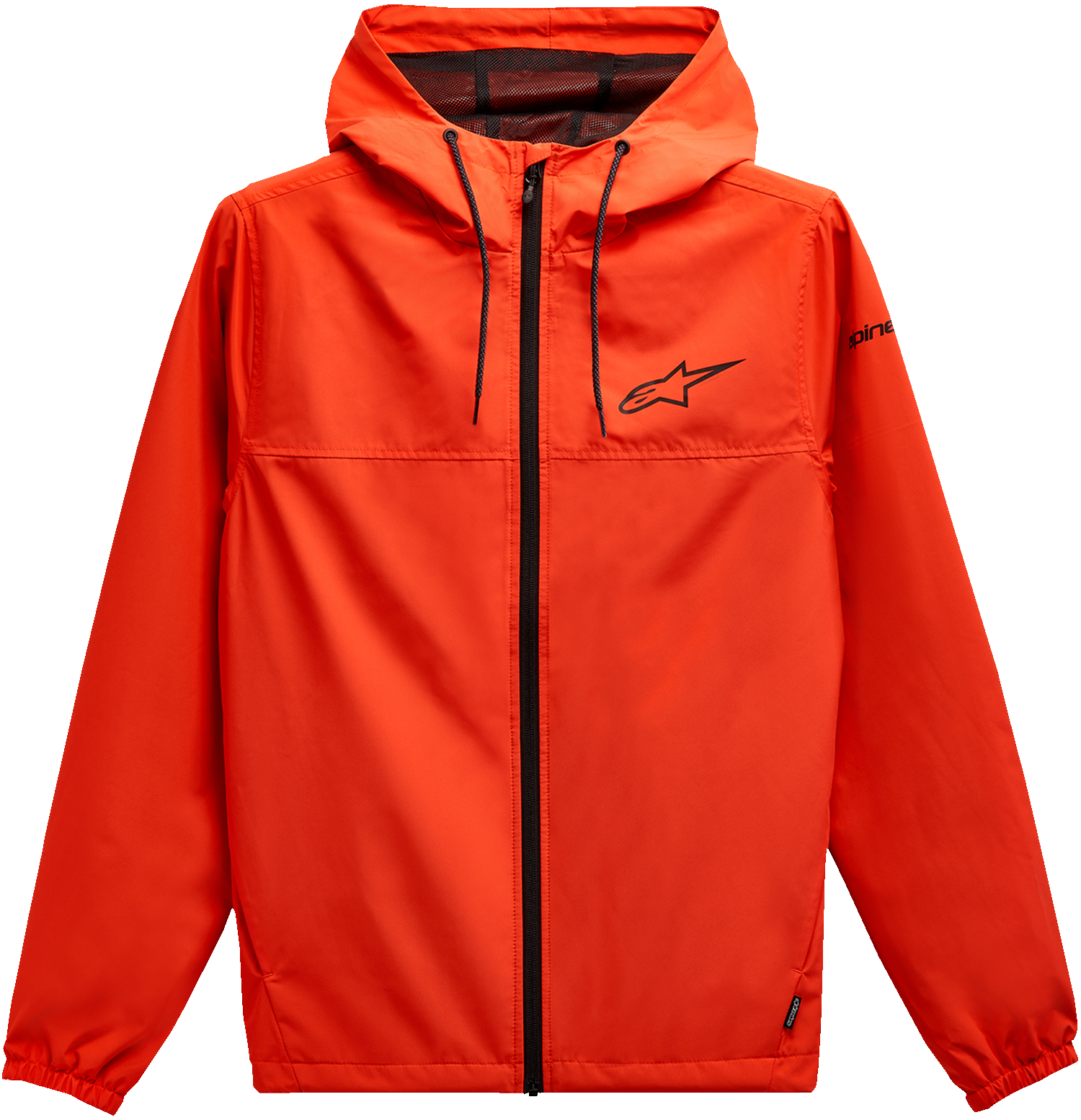 Alpinestars Treq Windbreaker Jacket - Red/Black XL, Lightweight Mesh Lined Design