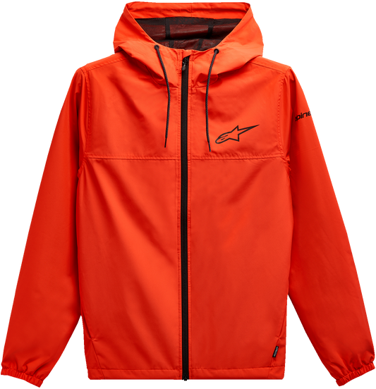 Alpinestars Treq Windbreaker - Red and Black, Size Large (Part Number 1232110203110L)