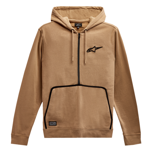 Alpinestars Bound Hoodie Sand 2XL - Comfortable Cotton-Polyester Blend with Detailed Design
