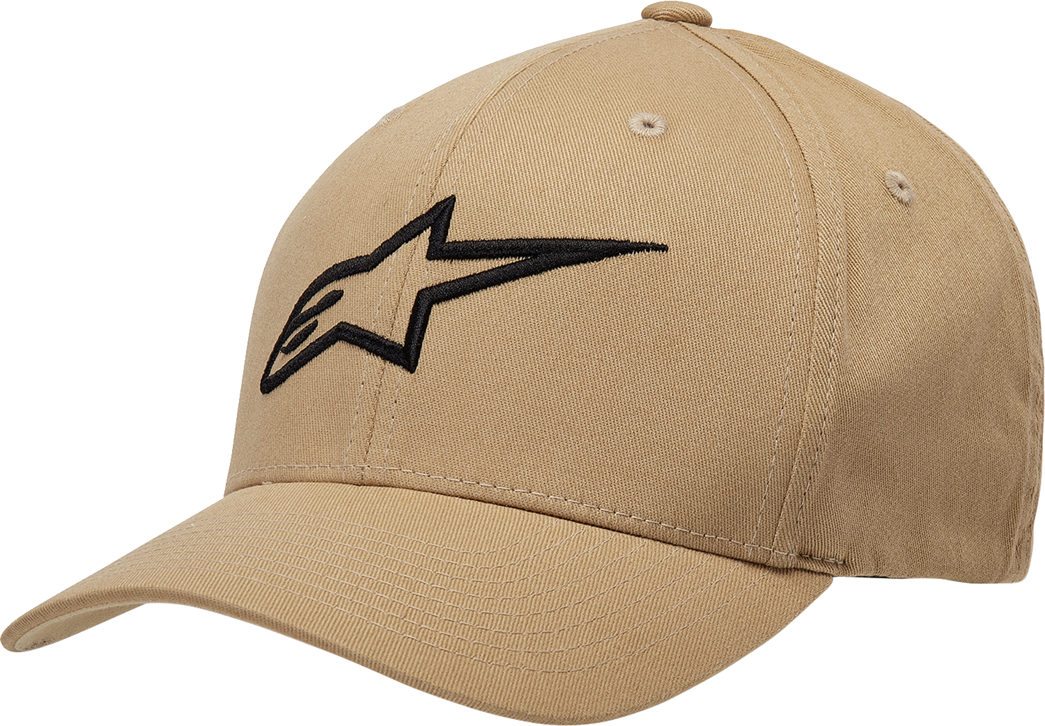 Alpinestars Ageless Curve Hat - Sand/Black, Small/Medium, Part #1017810102310SM