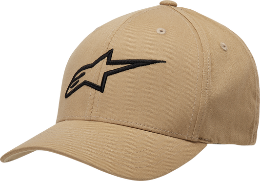 Alpinestars Ageless Curve Hat - Sand/Black, Small/Medium, Part #1017810102310SM