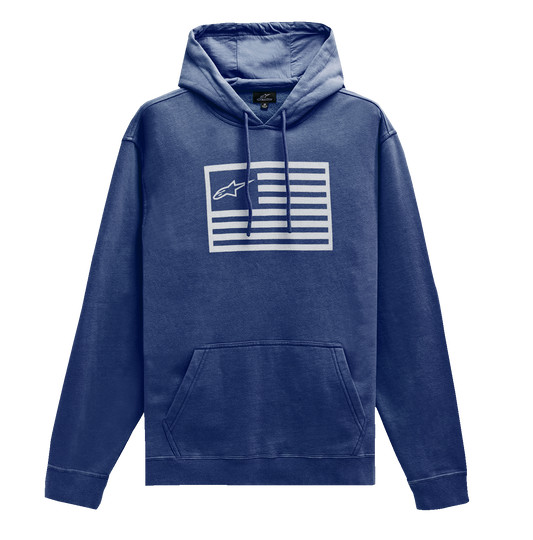Alpinestars Artifact Hoodie - Navy, 2XL - Comfortable Fleece with Logo Graphics