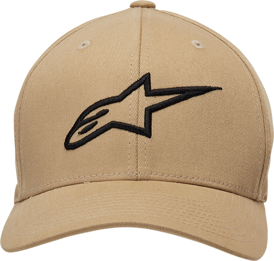 Alpinestars Ageless Curve Hat - Sand/Black, Small/Medium, Part #1017810102310SM