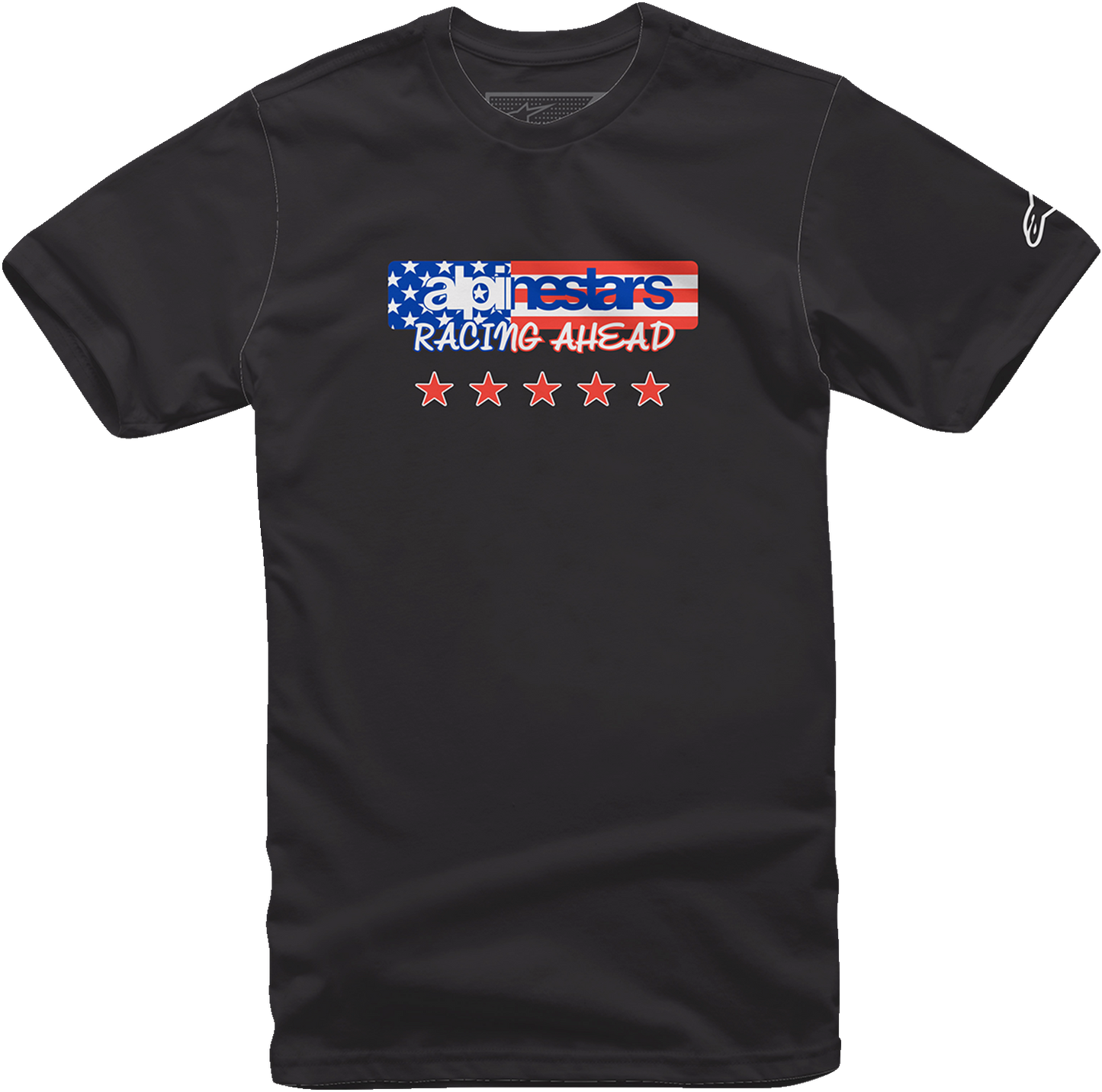 Alpinestars USA Again T-Shirt - Black, XL - 12137261010XL
